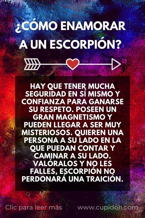 como conquistar un escorpio|Conquistar a Escorpio